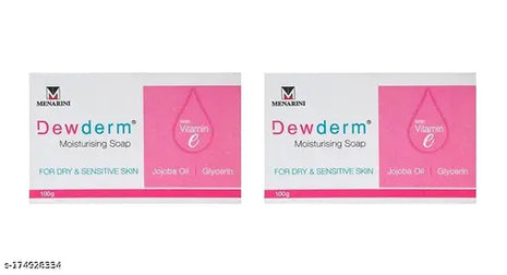 Dewderm Soap, 100gm pack of 2