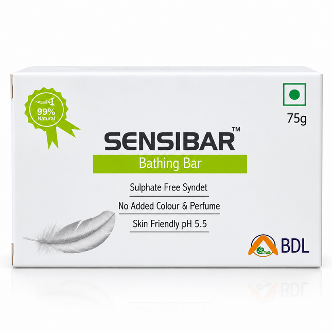 Sensibar Bathing Bar 75 g single pack front packaging