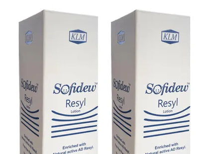 Klm Sofidew resyl lotion 50mll pack of 2