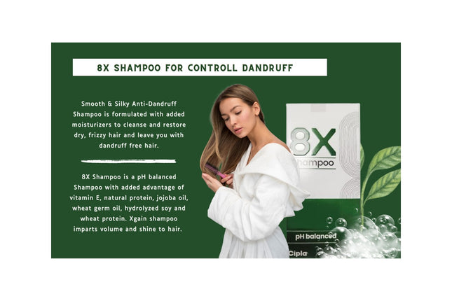 8X Shampoo (120ml)