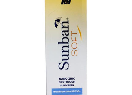 H & H Sunban soft gel nano zinc dry touch sunscreen spf 50+ 75g