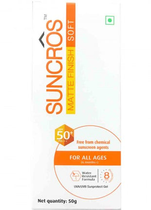 Suncros Soft Gel SPF 50+, 50gm