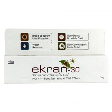 Ekran 30 Sunscreen Gel, 30gm