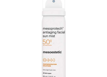 Mesoestetic mesoprotech antiaging facial sun mist 60 ml