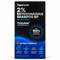 Tugain Essentials 100 ml shampoo carton front view by Cipla Health