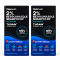 Tugain Essentials shampoo pack of 2, two 100 ml cartons