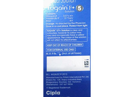 Tugain f+5 solution 60ml