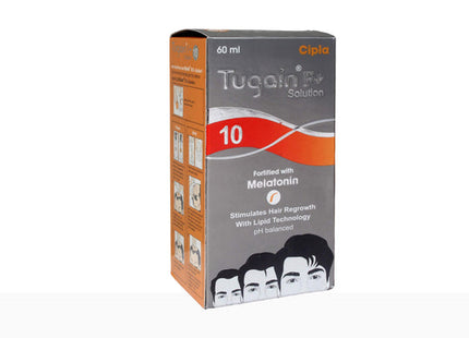 Tugain 10% F+ Solution | 60 ml | Cipla