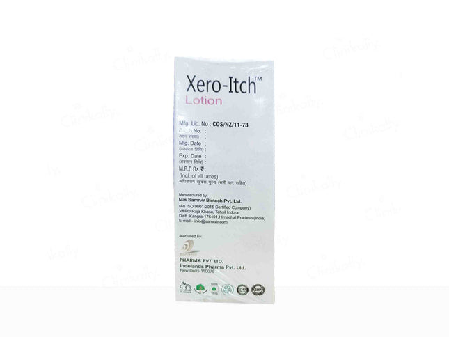 Indolands XeroItch Soothing Emollient Lotion For Dry Itchy Skin 100ml