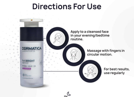 DERMATICA RetiBRIGHT Night Cream 30ml