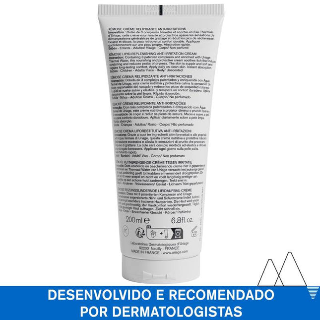 XEMOSE LIPIDREPLENISHING ANTI IRRITATION CREATCREAM 200 ml