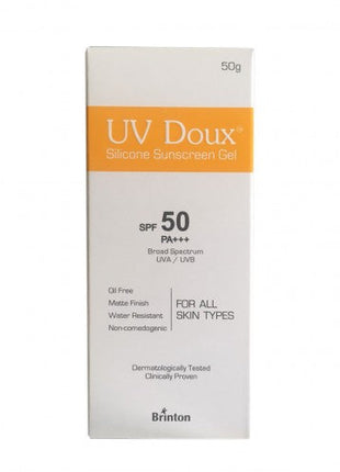 UV Doux Silicone Sunscreen Gel SPF 50 PA+++, 50gm