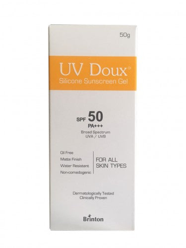 UV Doux Silicone Sunscreen Gel SPF 50 PA+++, 50gm