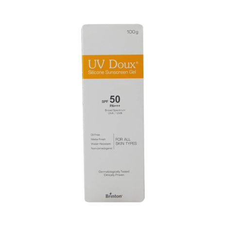 UV Doux sllicone sunscreen spf 50 gel 100g