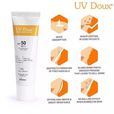 UV Doux  Sunscreen SPF50 Gel 100g