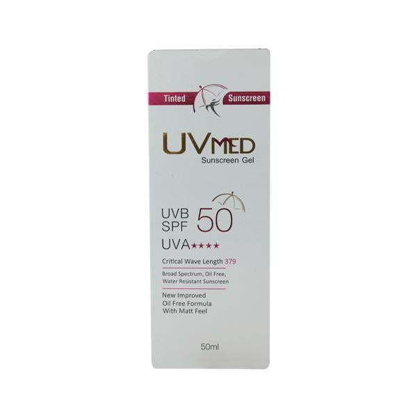 UVmed sunscreen gel 50ml pack of 2