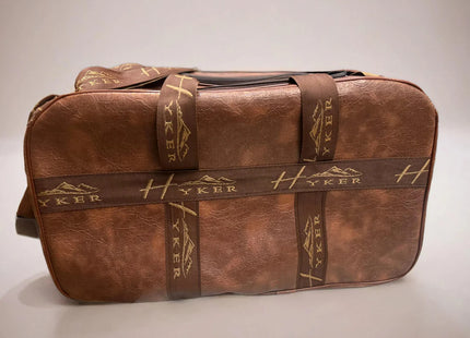 PREMIUM LEATHER FINISH TROLLEY BAG