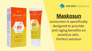 Maskosun soft spf 60 sunscreen gel 50g pack of 2