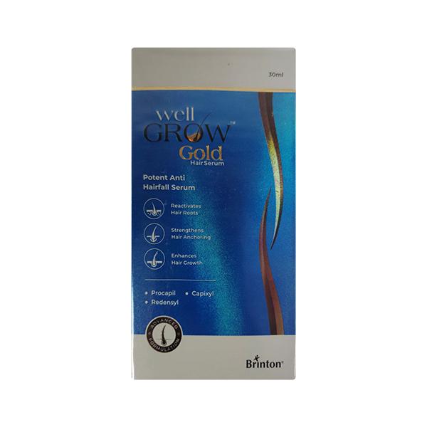 Well grow gold hair serum 30ml