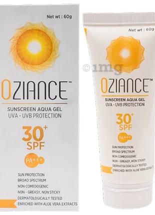 Oziance Sunscreen Aqua Gel SPF 30 (60 g)