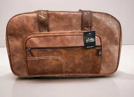 PREMIUM LEATHER FINISH TROLLEY BAG