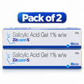 Zitcare-S 1% Salicylic Acid Gel Pack of 2