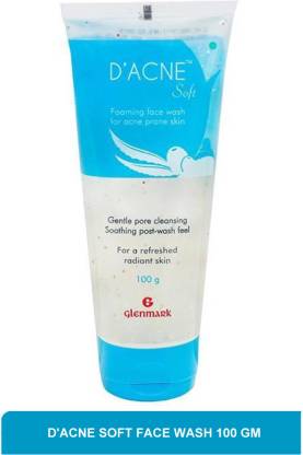 DAcne Soft Anti-Acne Face Wash 100 gm|Glenmark