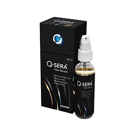 QSera Hair Serum 60ml | Hair Fall Control Serum | Prevent Hair Loss in Just 20 Days | With Unique Damage Repair Formula | 88% Success In Hair Fall Prevention