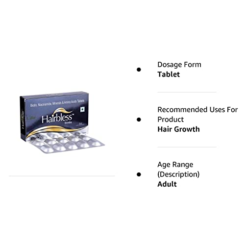 Hairbless strip pack  30 tab