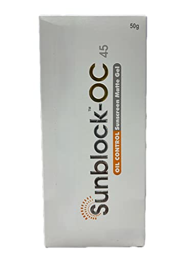 Sunblock Oc SPF 45 UVA PA+++ Oil Control Matte Sunscreen Gel - 50gm
