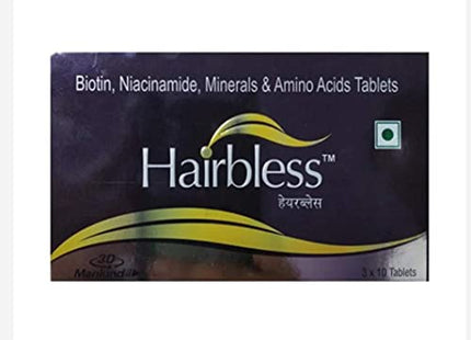 Hairbless strip pack  30 tab