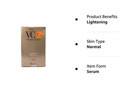 Cipla VC15 Vitamin C Serum (15 ML)