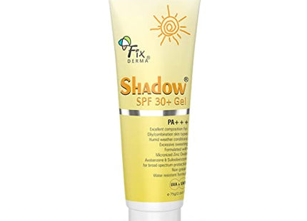Fixderma Shadow SPF 30+ PA+++ Gel 75gm