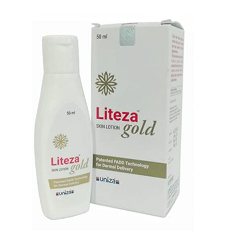 LITEZA SKIN LOTION GOLD Enriched Gluthathione + And Vitamin C (50 ML )