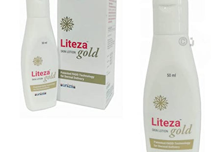 LITEZA SKIN LOTION GOLD Enriched Gluthathione + And Vitamin C (50 ML )