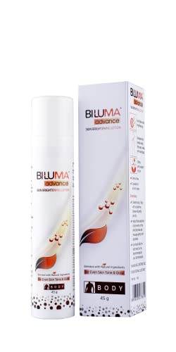 Biluma Advance Skin Brightening Lotion for even skin tone |Blended with Natural Ingredients for dark spots | face and Body |45g