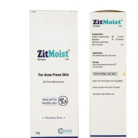 Canixa Zit-Moist MOISTURISER GEL 50 G KarissaKart