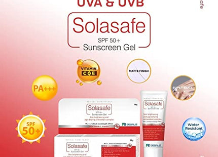 Regaliz Solasafe Sunscreen SPF 50-50 Grams Cream