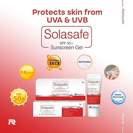 Solasafe Sunscreen SPF 50-50 Grams Cream