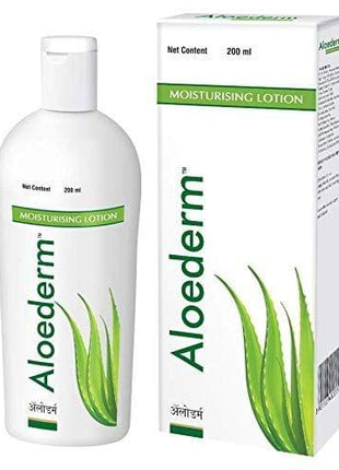 Aloederm Moisturizing Lotion| Prevents moisture loss | Reduces Skin inflammation - 200 ml