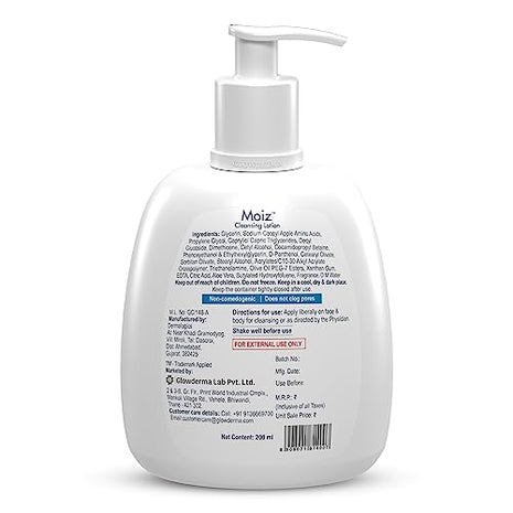 Moiz Cleansing Lotion for Face & Body - 200ml