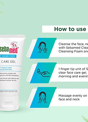 Sebamed Clear Face Care Gel 50Ml