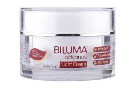 Bi-luma Advance Skin Brightening Night Cream With Vitamin C & Hyluronic Acid For Even Skin Tone, Dark Spots & Wrinkles, 45g | galderma