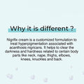 Fixderma Nigrifix cream for Acanthosis Nigricans | For Dark Body Parts Like Neck, Knuckles, Armpits, Ankles, Thighs, Elbows | Exfoliant- 100g