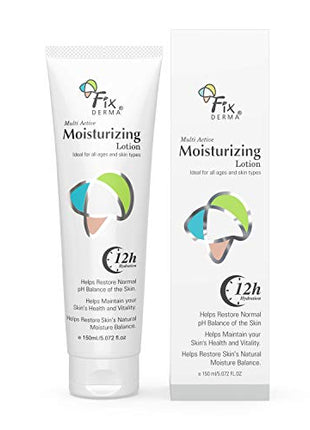 Fixderma Moisturizing lotion, Daily Moisturizer for Dry skin, Body & face moisturizer, Provides Hydration & calmness, Non-Comedogenic & Non-Greasy - 150ml