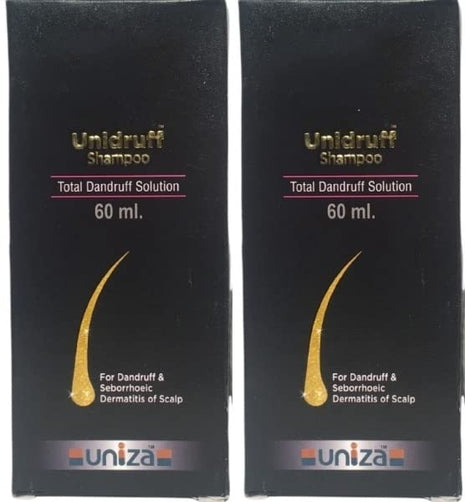 Unidruff Shampoo Anti Dandruff Shampoo (60ML)-Pack Of 3