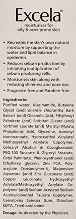 Cipla Excela Moisturiser for Oily & Acne Prone Skin, 50g