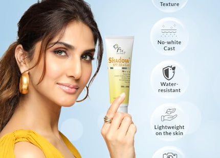 Fixderma Shadow SPF 50+ Gel Sunscreen For Oily Skin 75gms
