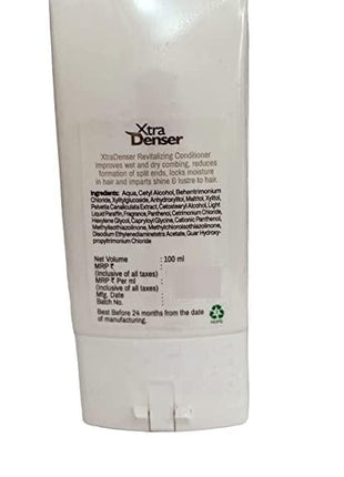 XtraDenser Conditioner - Volumizing Formula for Fuller, Thicker Hair 100ML