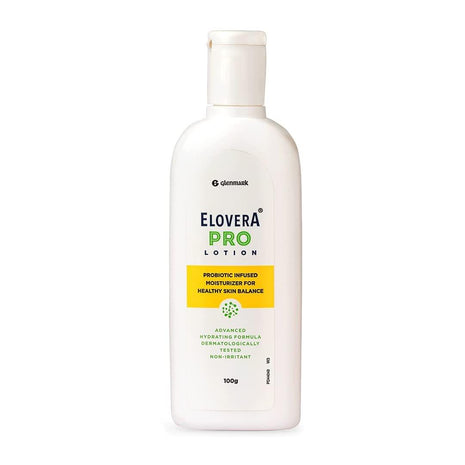 Elovera Pro Glenmark Hypoallergenic Non-Comedogenic Pamas Free Hydrating Moisturiser Face Cream & Body Lotion For Face For Dry Skin (Skin-Friendly Ph, 100 Ml) KarissaKart